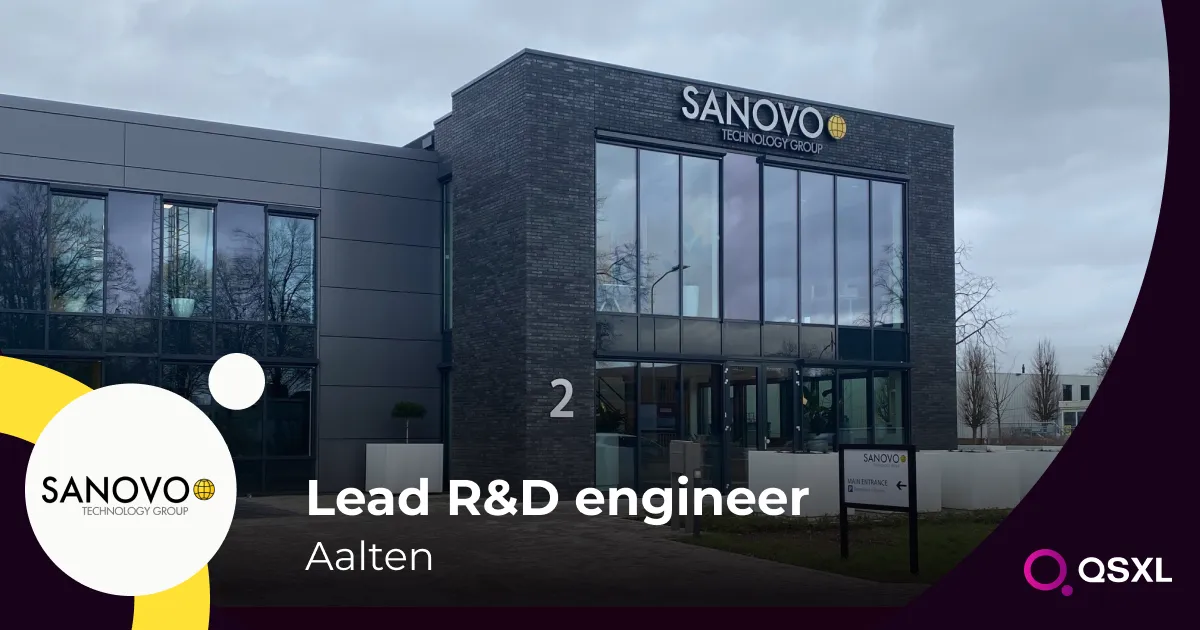 Sanovo - Lead R&D engineer Image