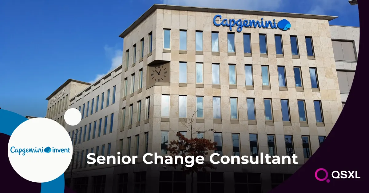 Capgemini - Senior Change Consultant Image