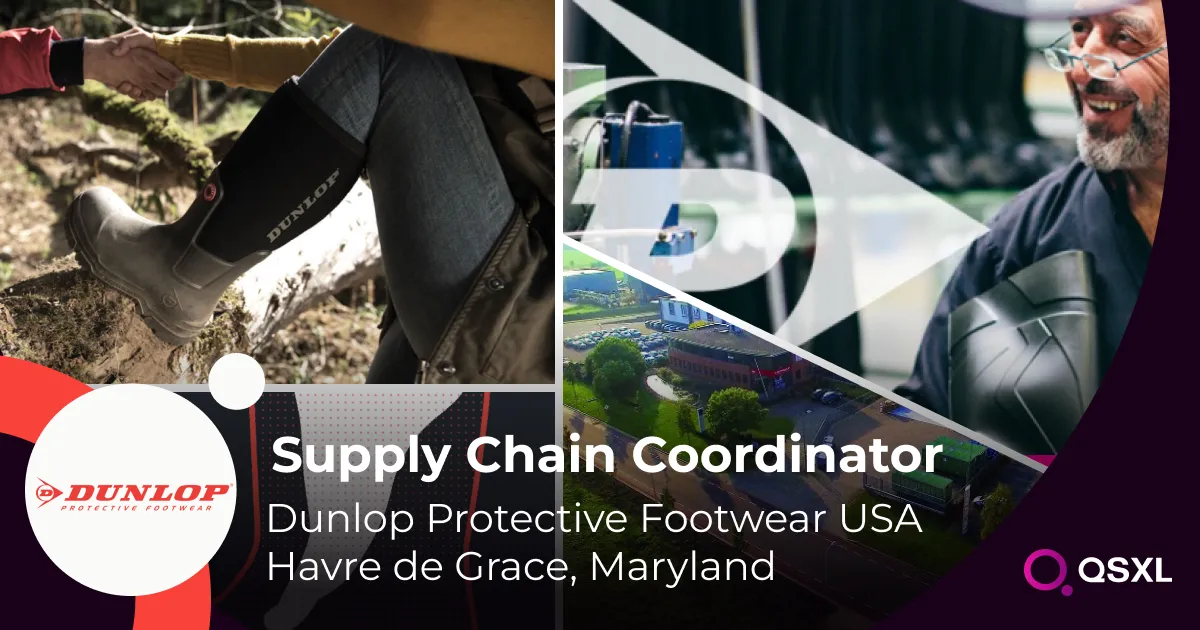 Dunlop - Supply Chain Coordinator Image