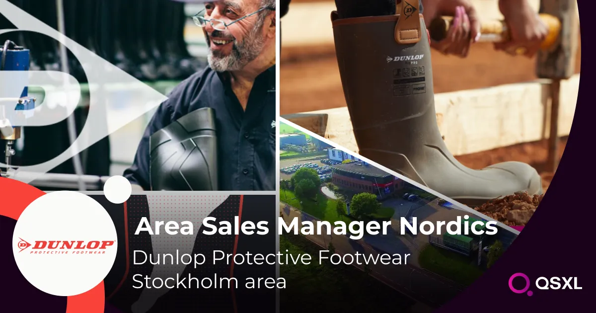 Dunlop - Area Sales Manager Nordics  Image