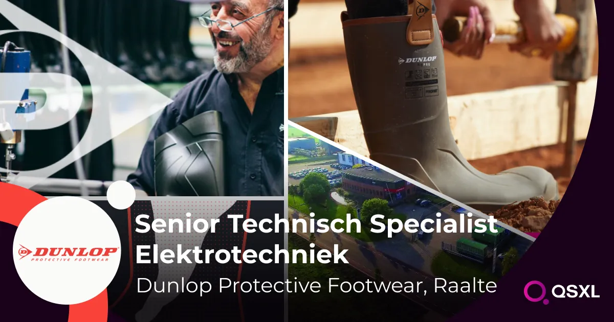 Dunlop Protective Footwear - Senior Technisch Specialist Elektrotechniek Image